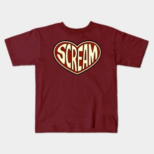 Scream Inside Your Heart Kids T-Shirt